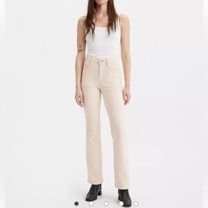Levi’s rib cage corduroyoy pants 27x33 women’s nwt